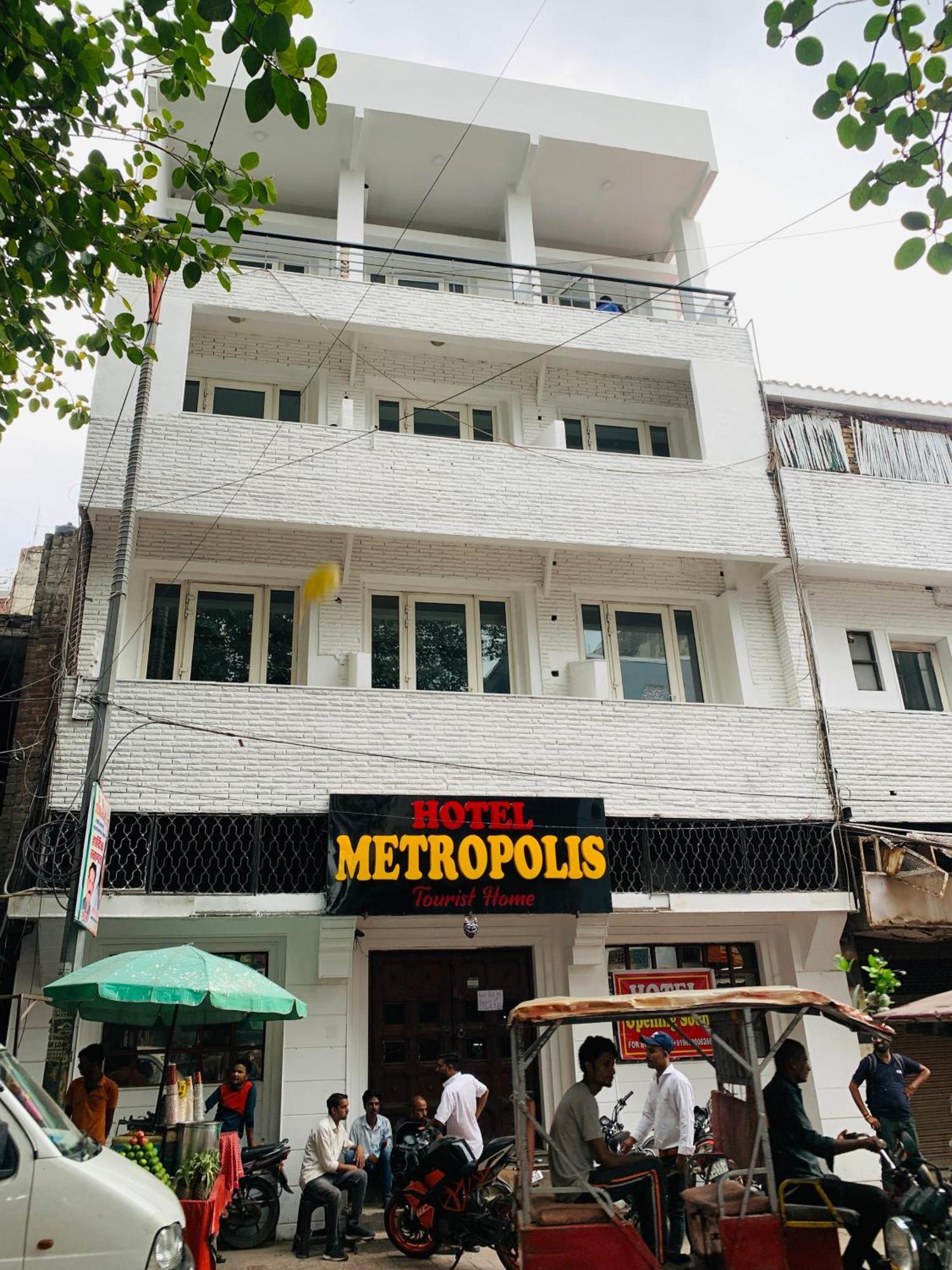 Metropolis Tourist Home Paharganj New Delhi Bagian luar foto